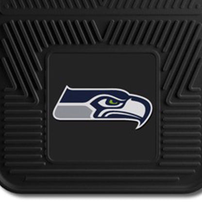 Fanmats 27x17 Inch Vinyl Front Car Floor Mat 2 Piece Set, NFL Seattle Seahawks - Find Fresh Goods