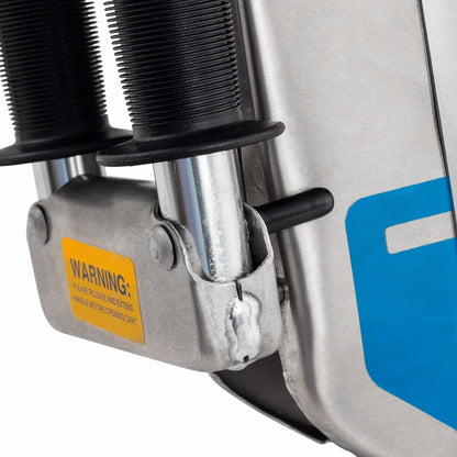 Tipke Manufacturing Company Foldit Do It All Aluminum Folding Cart, Blue Stripe