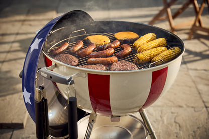 Weber 22" Star Spangled Charcoal Kettle Grill