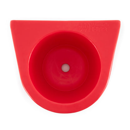 Brower MBH5RLB Insulated Horse Feed/Water 5 Gallon Bucket Holder with Cover, Red