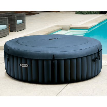 Intex PureSpa Plus Inflatable Bubble Jet Hot Tub & Slip Resistant Seat (4 Pack)