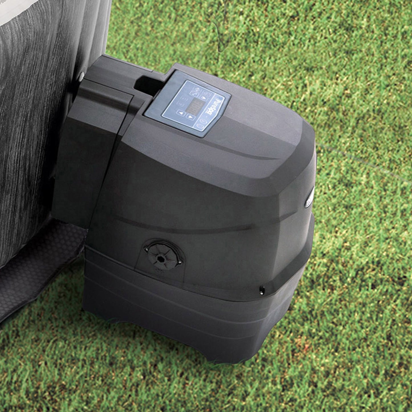 Intex PureSpa Plus Inflatable Bubble Jet Hot Tub & Replacement Filters (8 Pack)