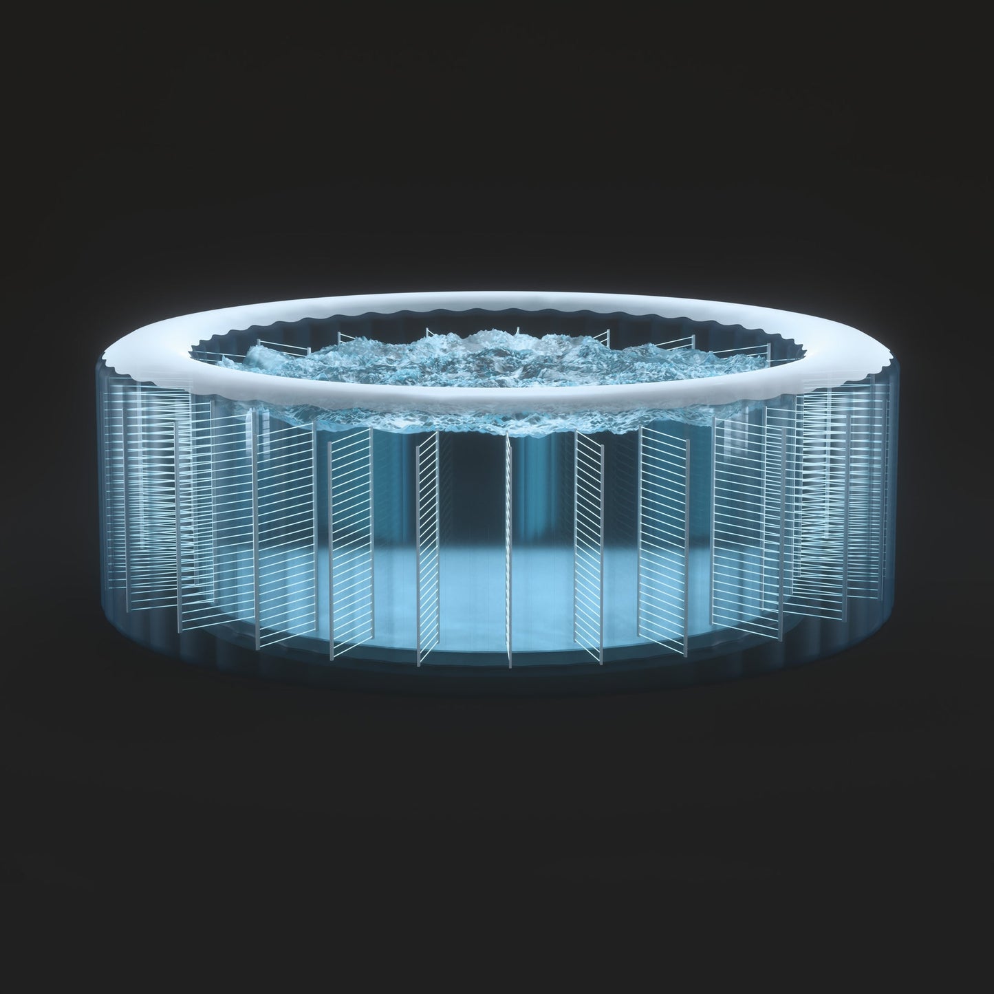 Intex PureSpa Plus Greystone Hot Tub, 94x28", with S1 Filter Cartridge 6-Pack