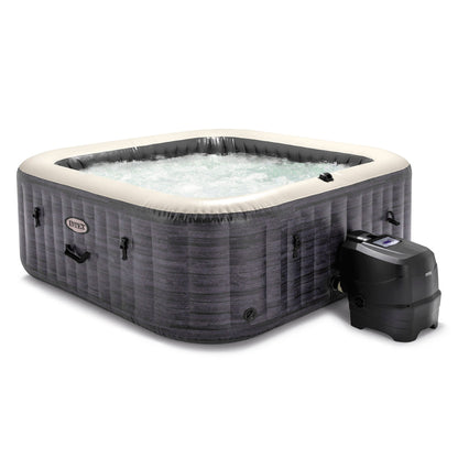 Intex PureSpa Plus Greystone Hot Tub, 94x28", with S1 Filter Cartridge 6-Pack