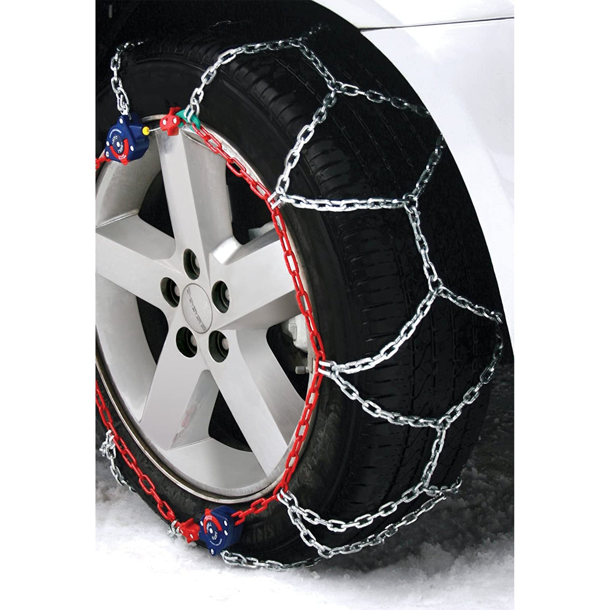 Peerless 0155005 Auto-Trac Passenger Tire Diamond Pattern Snow Chains, Set of 2 - Find Fresh Goods