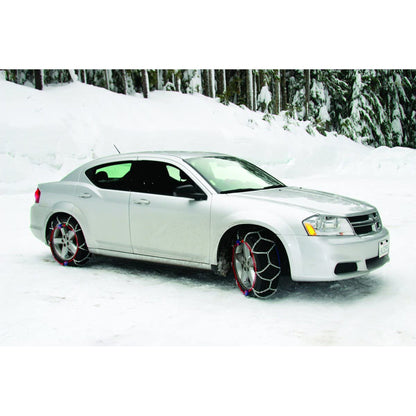 Peerless 0155005 Auto-Trac Passenger Tire Diamond Pattern Snow Chains, Set of 2 - Find Fresh Goods