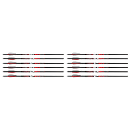 Killer Instinct MSCKI-1064-6 HYPR 20" Carbon Crossbow Bolts, 6 Count (2 Pack)