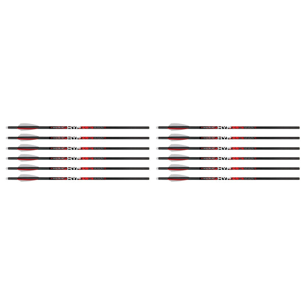 Killer Instinct MSCKI-1064-6 HYPR 20" Carbon Crossbow Bolts, 6 Count (2 Pack)