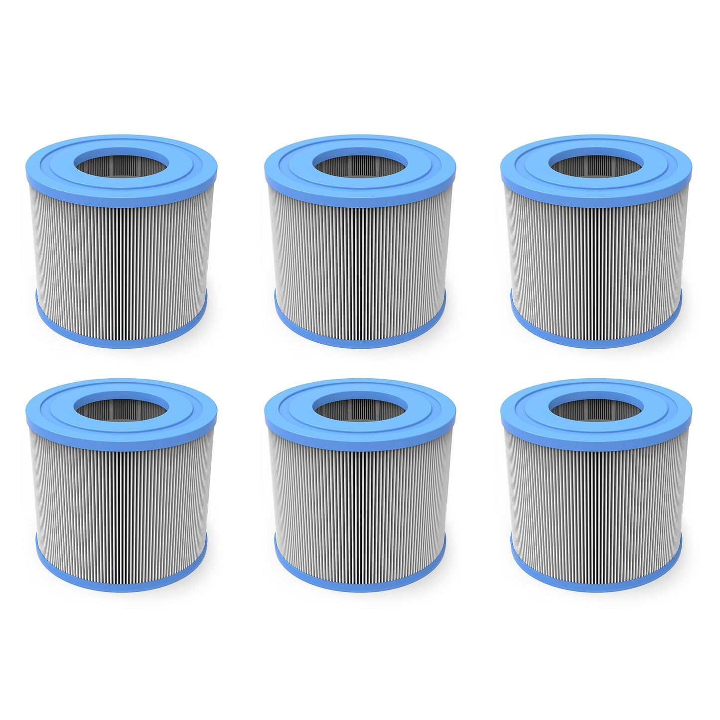 Avenli Professional Home SPA High Flow Water Filter Replacement Cartridge (6 Pk)