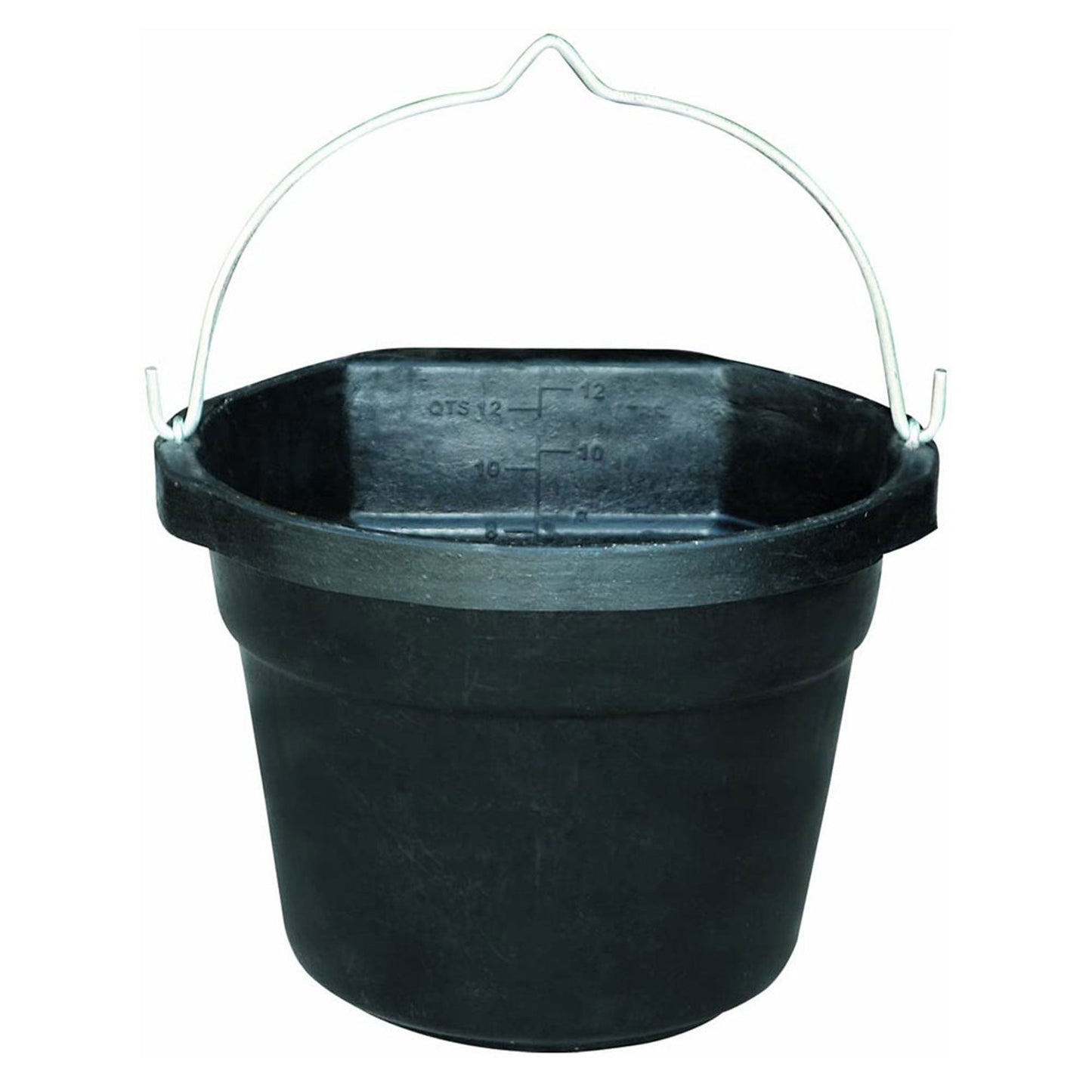 Farm Innovators FB 80R Rubber 3 Gallon Flat Back Heated Bucket 70 Watt (4 Pack)