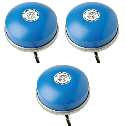 Farm Innovators Ice Chaser 1250 Watt Cast Aluminum Floating Tank Deicer (3 Pack)