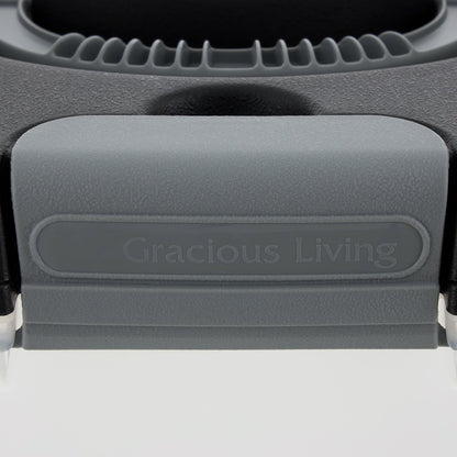 Gracious Living Stackable File Storage Caddy with Accessory Compartment (2 Pack)