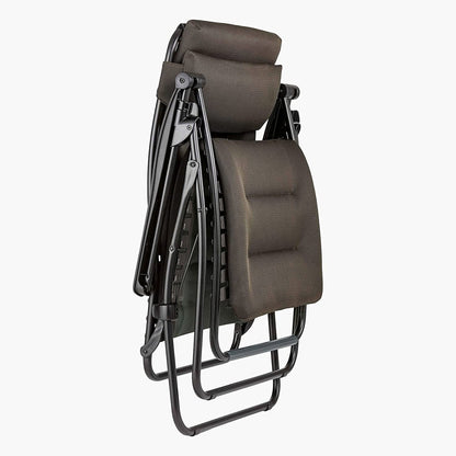 Lafuma R-Clip Batyline Relaxation Zero Gravity Lounge Recliner Chair, Taupe