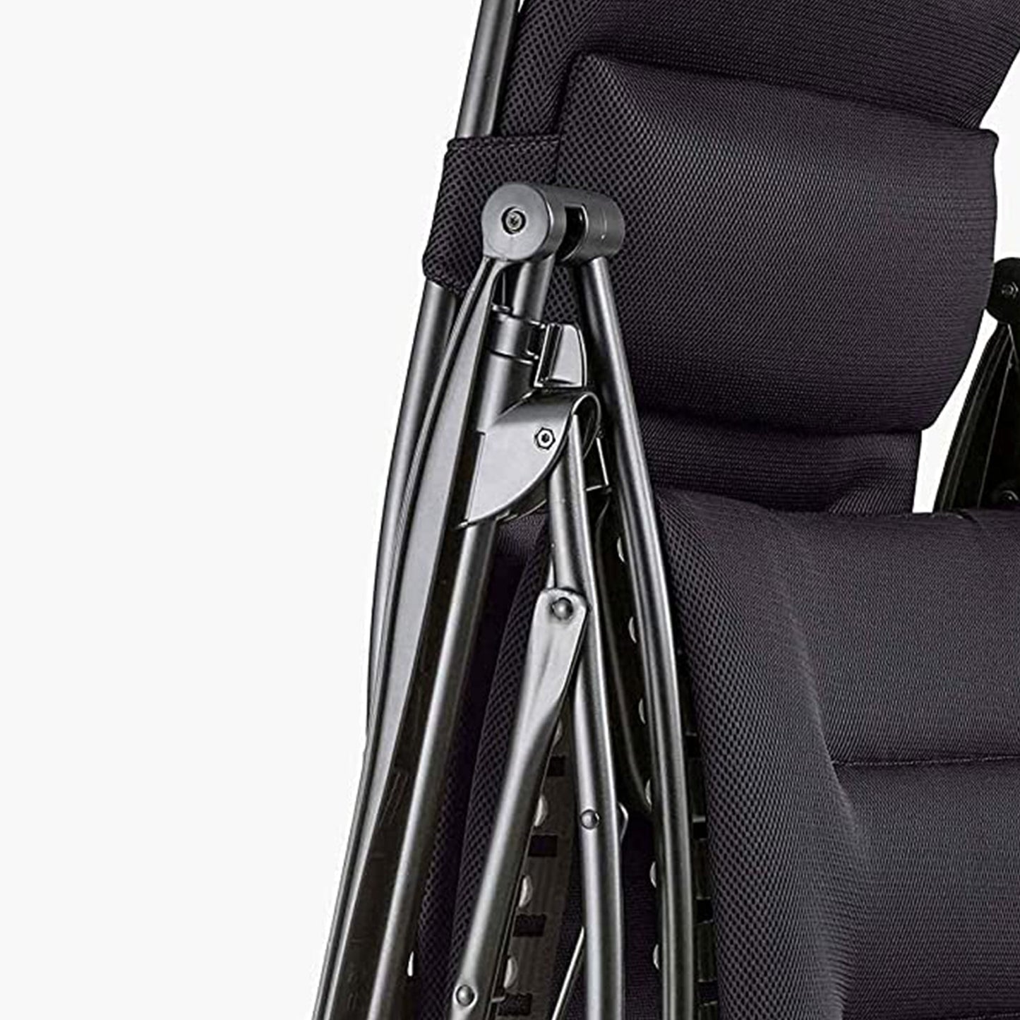 Lafuma R-Clip XL Relaxation Zero Gravity Lounge Recliner Chair, Acier