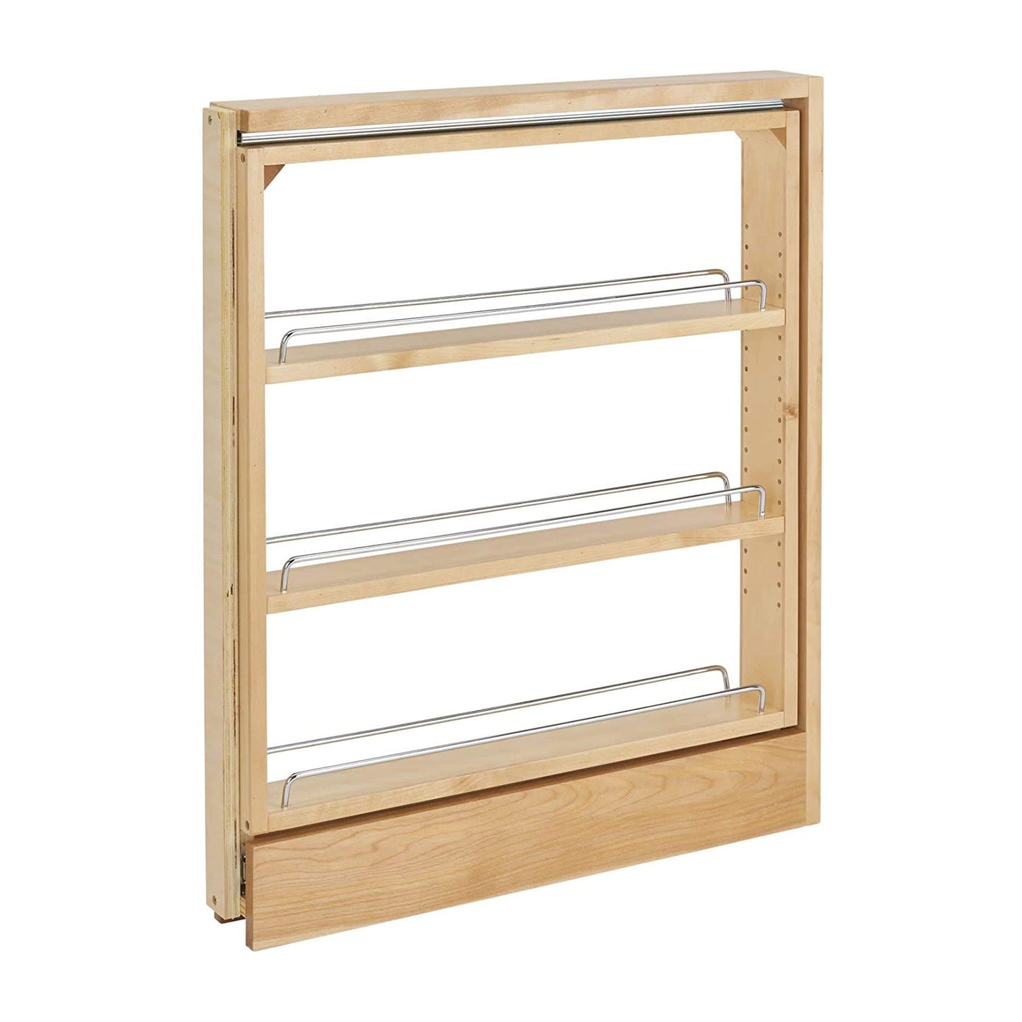 Rev-A-Shelf 3" Pullout Shelf Organizer Rack for Cabinet Base Insert, 438-BC-3C