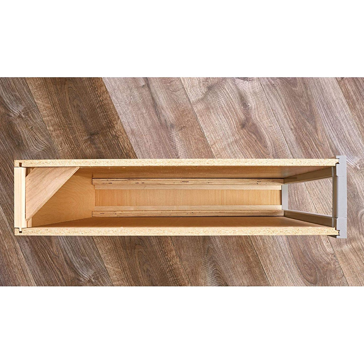 Rev-A-Shelf 3" Pullout Shelf Organizer Rack for Cabinet Base Insert, 438-BC-3C