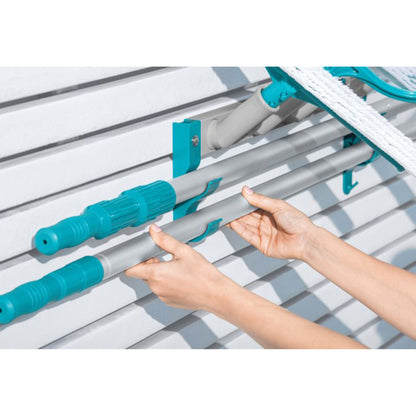 Bestway Flowclear StorePro Wall Mounted Pool Accessory and Equipment Organizer