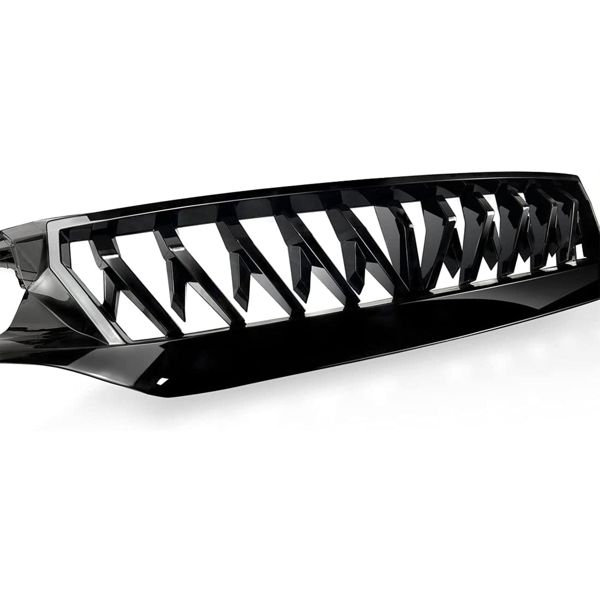 American Modified Front Shark Grille for 2016 to 2021 Honda Civic Models, Black - Find Fresh Goods