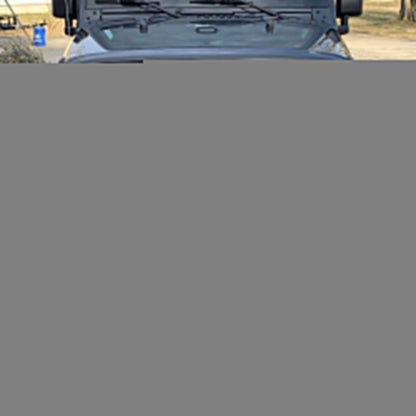 AMERICAN MODIFIED Front Grille w/Off Road Lights for 07-18 Jeep Wrangler JK - Find Fresh Goods