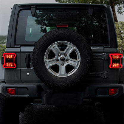AMERICAN MODIFIED Tail Lights for 2018 to 2023 Jeep Wrangler JL Models, Pair - Find Fresh Goods