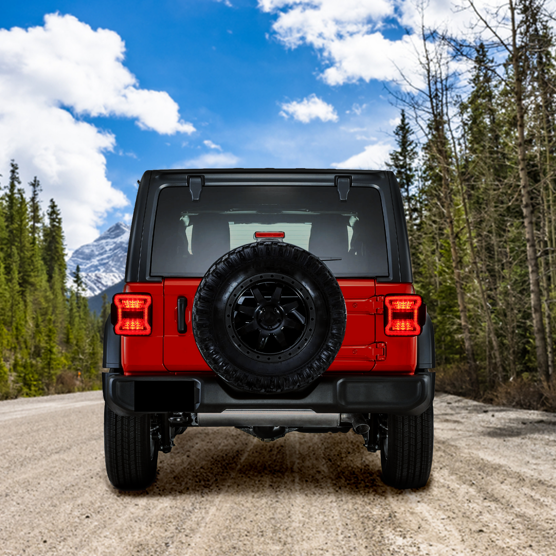 AMERICAN MODIFIED Tail Lights for 2018 to 2023 Jeep Wrangler JL Models, Pair - Find Fresh Goods