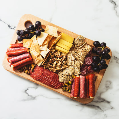 John Boos Prestige Maple Wood Edge Grain Kitchen Cutting Board,16" x 10" x 1.25"