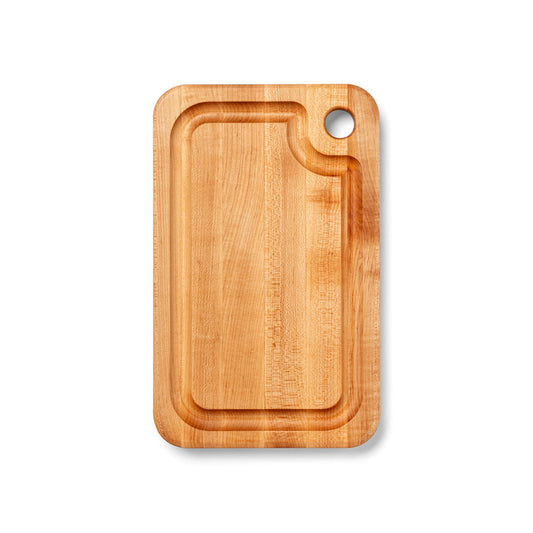 John Boos Prestige Maple Wood Edge Grain Kitchen Cutting Board,16" x 10" x 1.25"