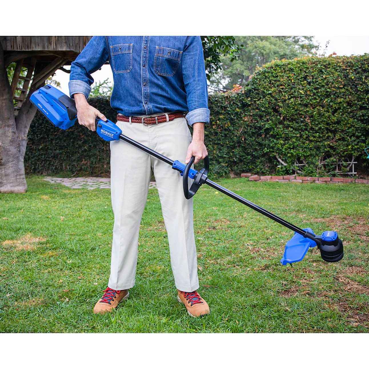 Kobalt Gen4 40-volt 15-in Straight Cordless String Trimmer (Tool Only)