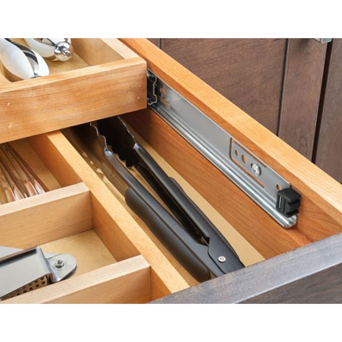 Rev-A-Shelf 27'' Tiered Deep Drawer Organizer with Soft-Close, 4WTCDD-30HSC-1