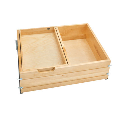 Rev-A-Shelf 27'' Tiered Deep Drawer Organizer with Soft-Close, 4WTCDD-30HSC-1