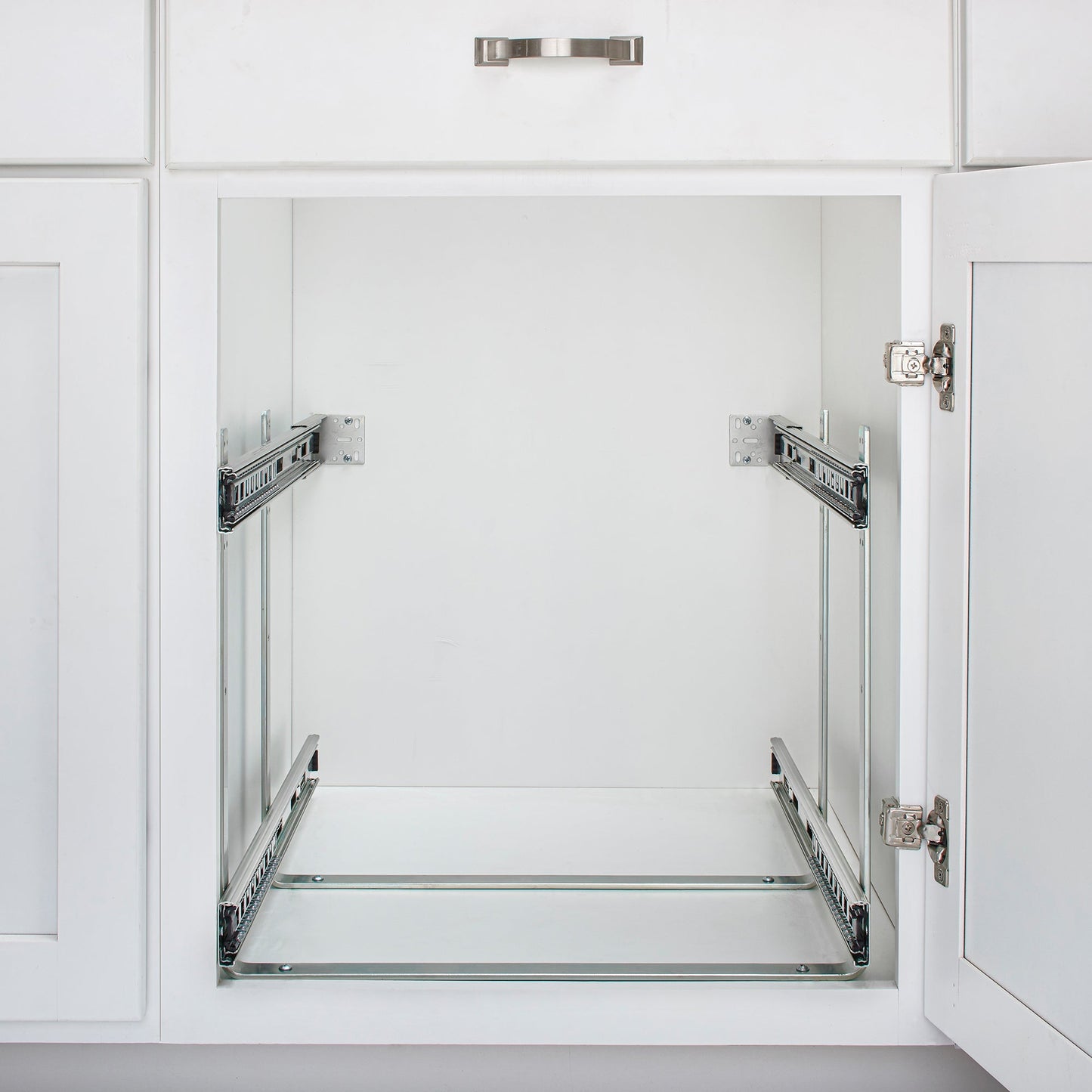 Rev-A-Shelf Kitchen Cabinet Pullout Shelf Organizer, 24 x 22 In, 5WB2-2422-CR-1