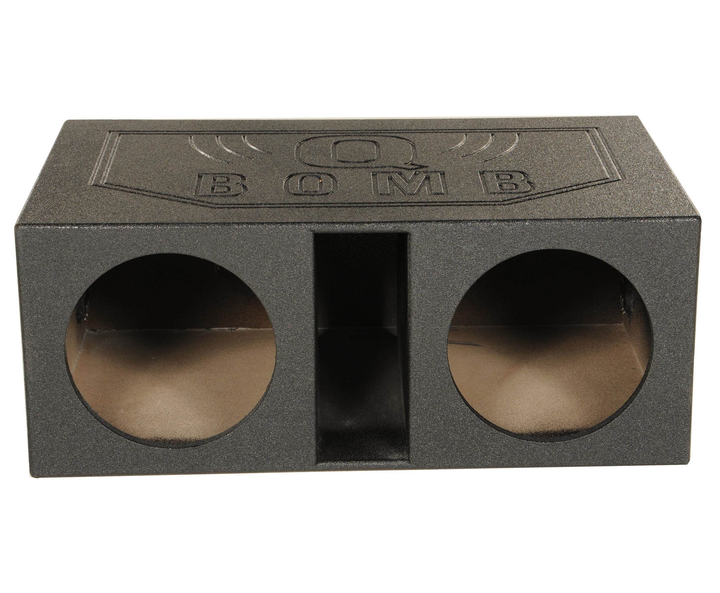 QPower QBOMB12VL Dual 12 Inch Vented Ported Car Subwoofer Sub Box Enclosure - Find Fresh Goods