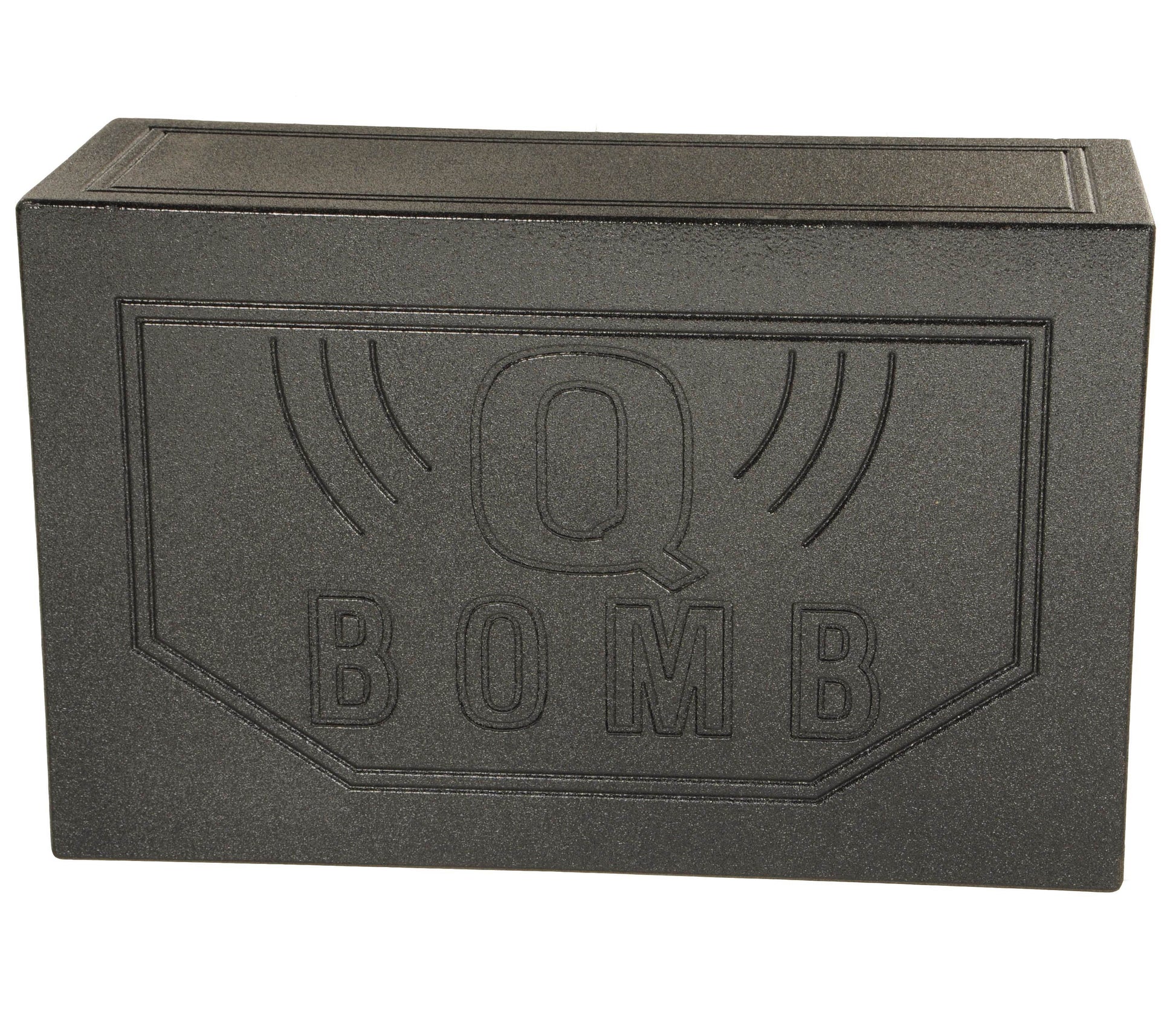 QPower QBOMB12VL Dual 12 Inch Vented Ported Car Subwoofer Sub Box Enclosure - Find Fresh Goods