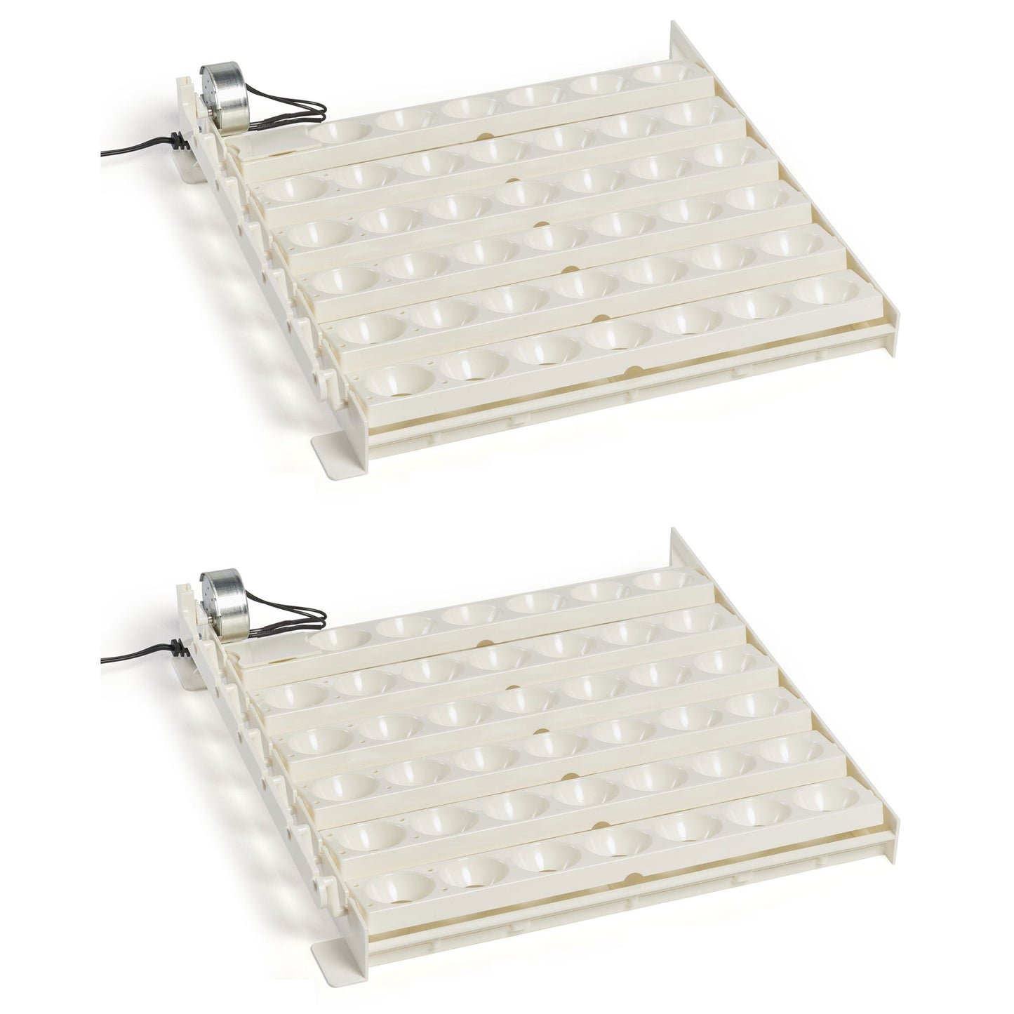 Farm Innovators 3200 Automatic 41 Spot Egg Turner for Improved Hatching (2 Pack)