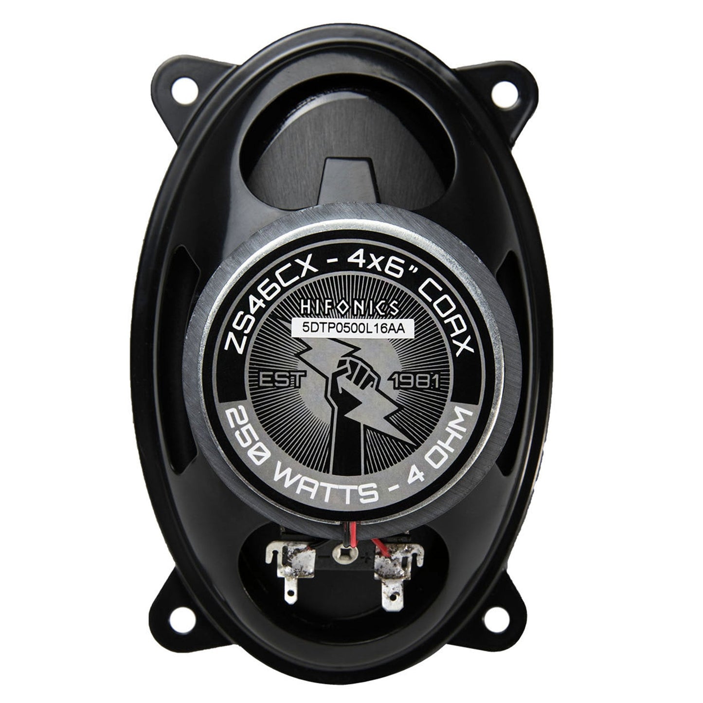 Hifonics Zeus ZS46CX 4x6 Inch 2 Way 200W Car Audio Coaxial Speaker System, Pair - Find Fresh Goods