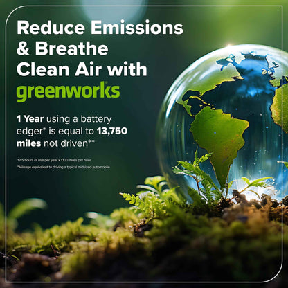 Greenworks 60V 8" Attachment Capable Edger, Tool Only, 2704002T