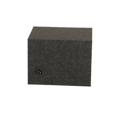 Q Power 10" Heavy-Duty Single Vented Vehicle Subwoofer Enclosure Woofer Box - Find Fresh Goods