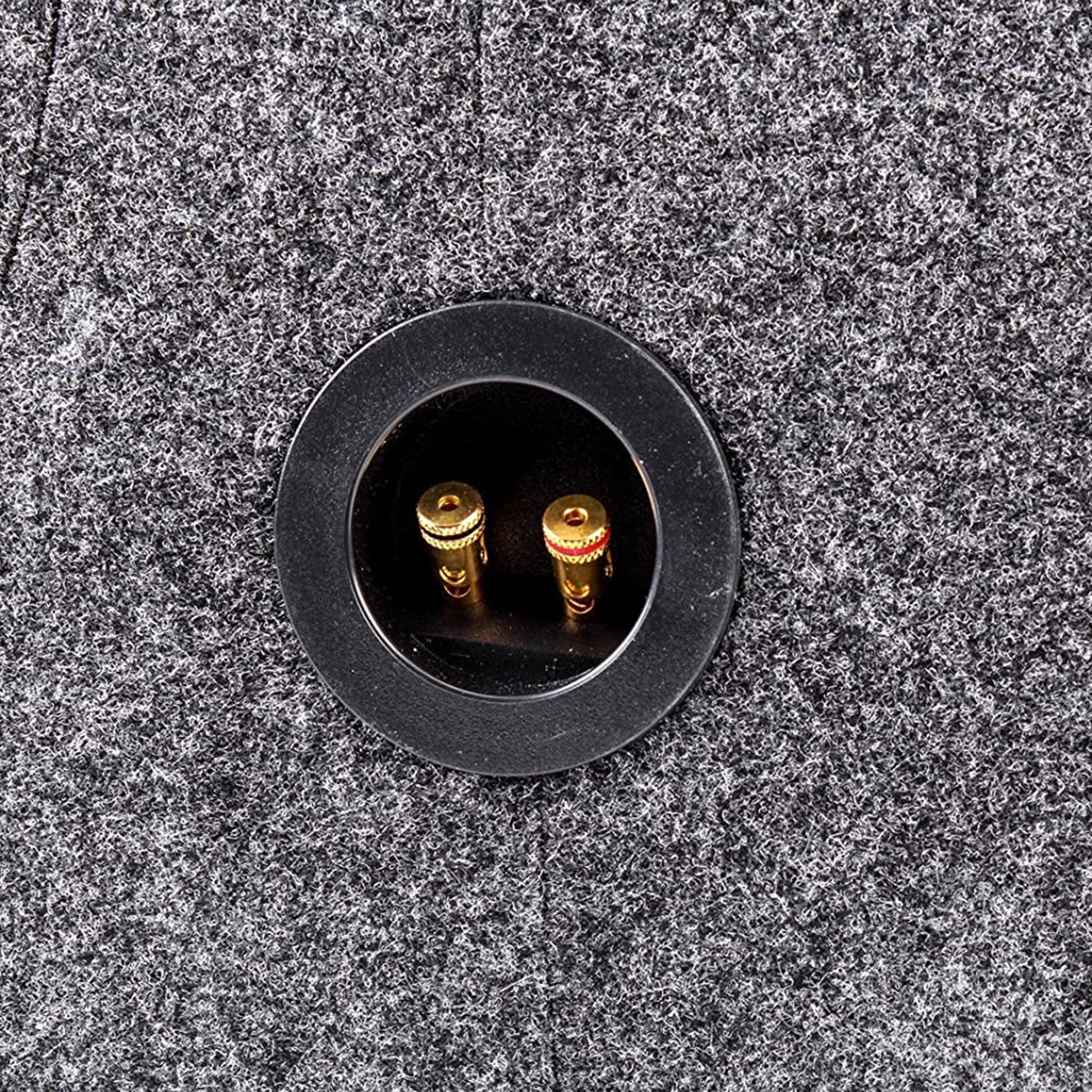 QPower 12" Heavy-Duty Dual Sealed Vehicle Subwoofer Enclosure Woofer Box, Gray - Find Fresh Goods