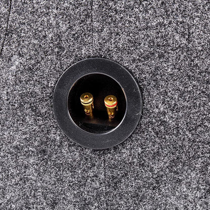 QPower 12" Heavy-Duty Dual Sealed Vehicle Subwoofer Enclosure Woofer Box, Gray - Find Fresh Goods