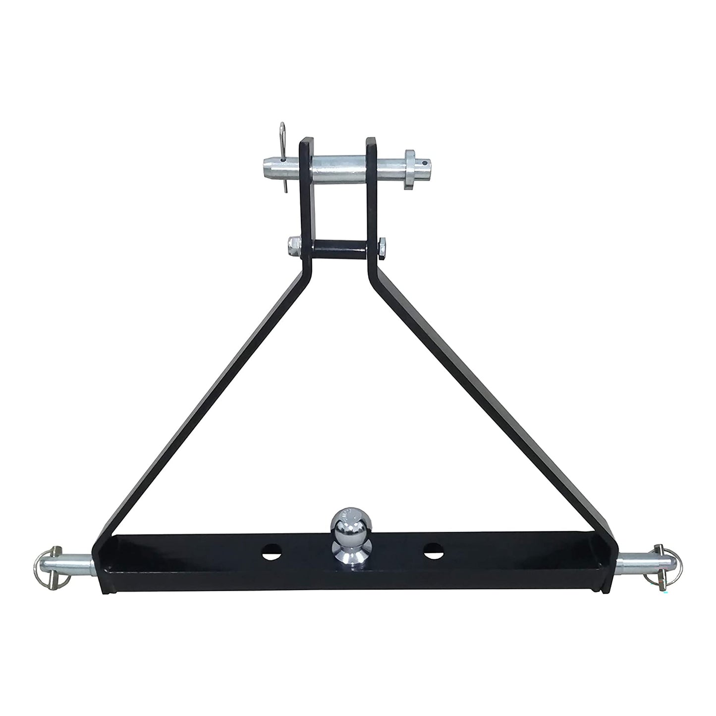 Field Tuff FTF-013PTH 3 Point Triangle Frame Lawn Tractor Trailer Hitch, Black - Find Fresh Goods