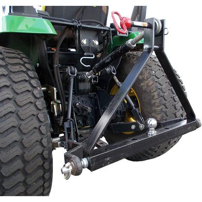Field Tuff FTF-013PTH 3 Point Triangle Frame Lawn Tractor Trailer Hitch, Black - Find Fresh Goods