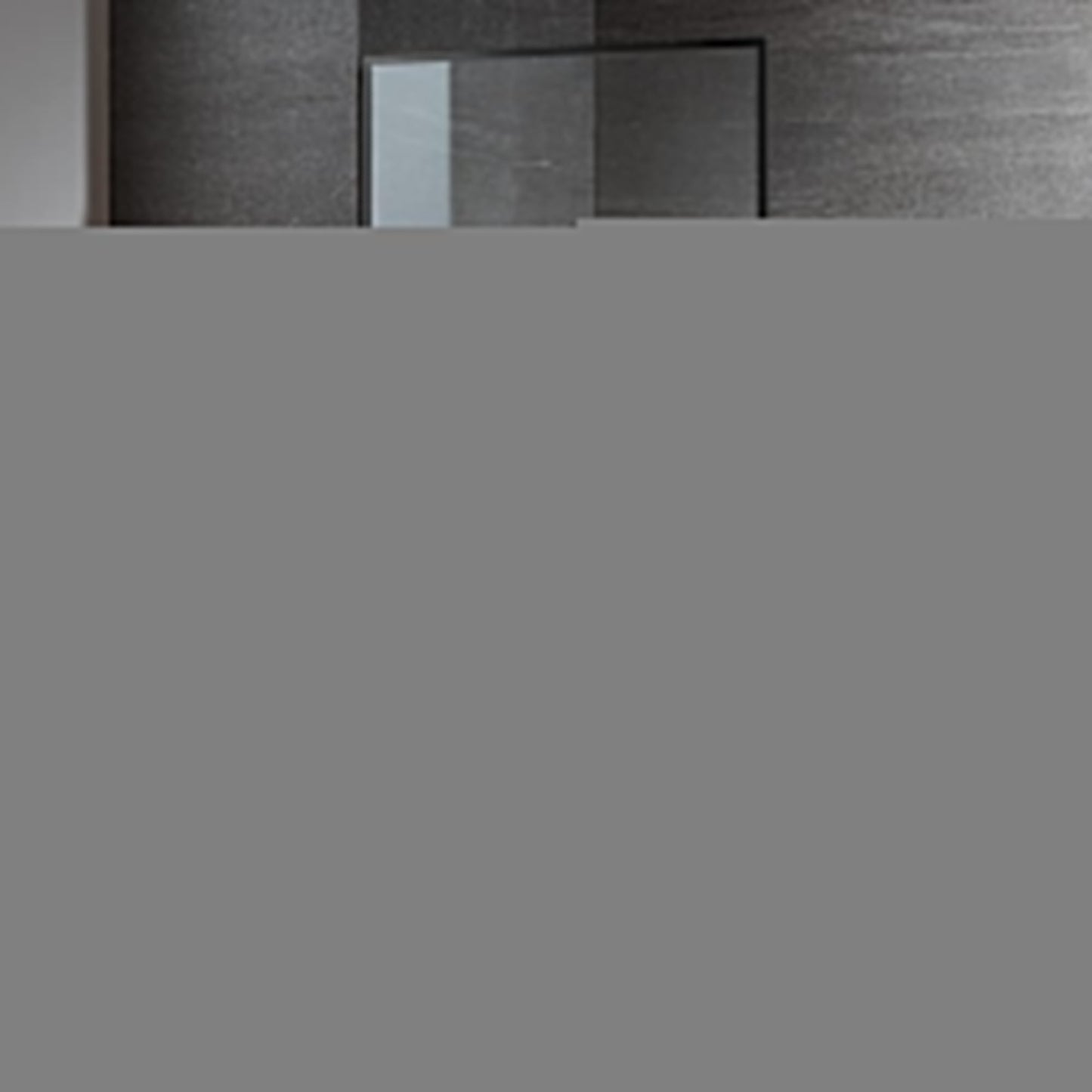 Serene Valley 34 x 72 Inch Tempered Glass Stand Alone Shower Screen, Matte Black