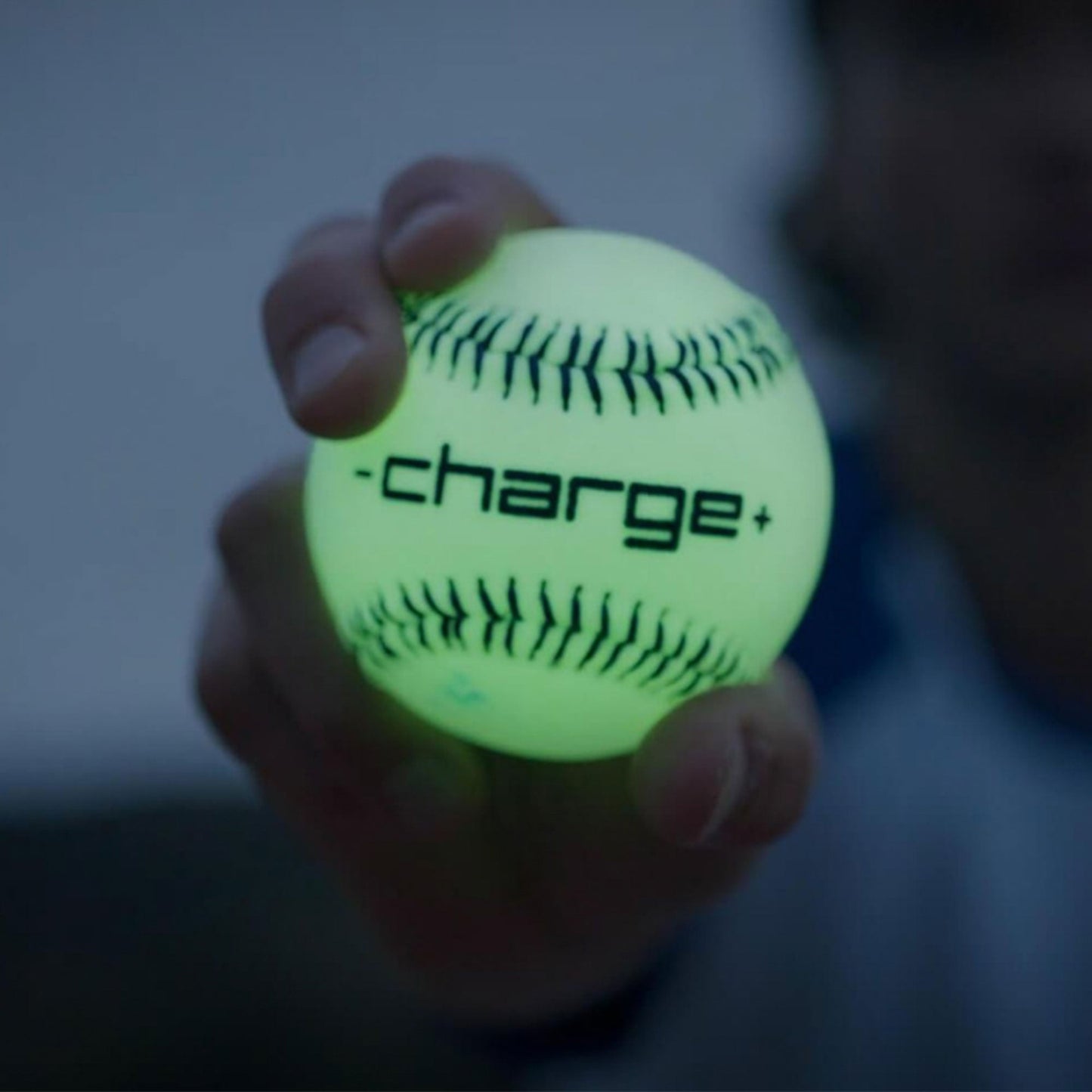 Chargeball Glow In The Dark Baseball PRO Kit with LED Charging and Carrying Bag