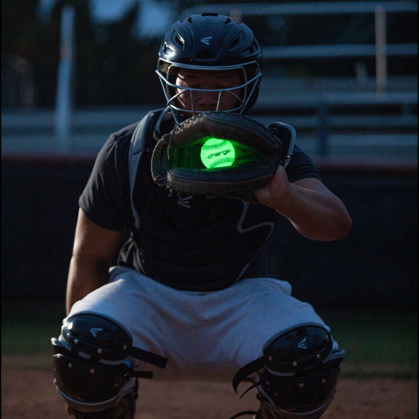 Chargeball Glow In The Dark Baseball PRO Kit with LED Charging and Carrying Bag