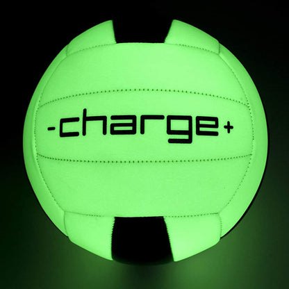 Chargeball Glow In The Dark Volleyball PRO Kit with LED Charging & Carrying Bag