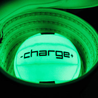 Chargeball Glow In The Dark Volleyball PRO Kit with LED Charging & Carrying Bag