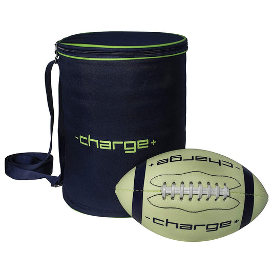 Chargeball Glow In The Dark Football PRO Kit with LED Charging and Carrying Bag