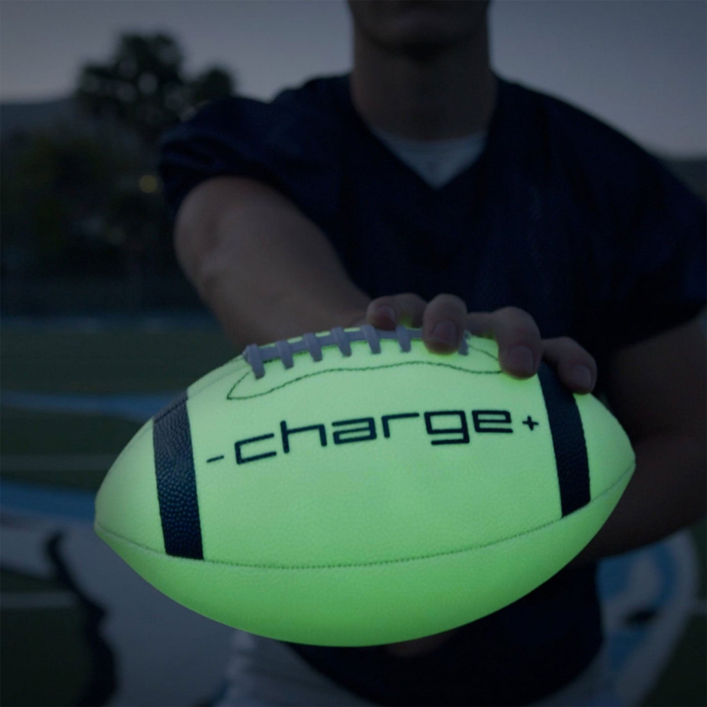 Chargeball Glow In The Dark Football PRO Kit with LED Charging and Carrying Bag
