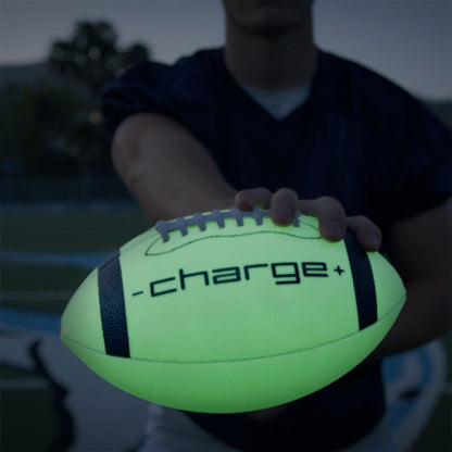 Chargeball Glow In The Dark Football PRO Kit with LED Charging and Carrying Bag