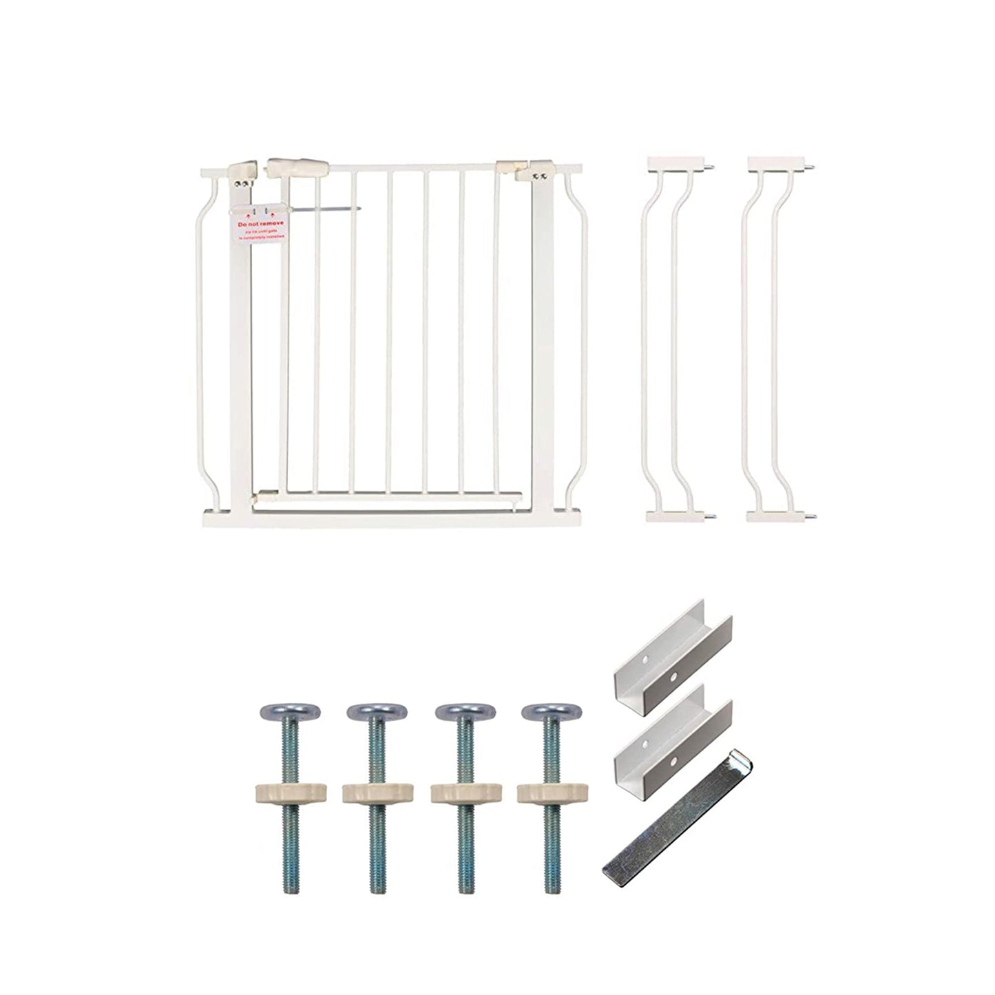 BalanceFrom Walk Thru Auto Close Hold Open Baby Safety Gate, 29.1-43.3 Inches